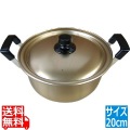 本蓚酸両手鍋20cm 業務用 写真1