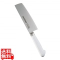 抗菌カラー庖丁 菜切 16cm MNK-160 ホワイト 写真1