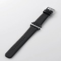 Apple Watch 42mm/ソフトレザーバンド/フラットスクエアタイプ/ブラック 写真1
