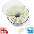 樹脂製パテ抜 花形 8PCSセット 4303.00 業務用
