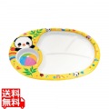 メラミンお子様ランチ皿 赤ちゃんパンダ L-7 写真1
