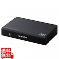 HDMI分配器 4K 60P 対応 1入力 2出力 スプリッター ブラック