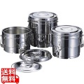 18-8段付二重汁食缶クリップ無6L 写真1