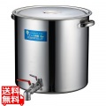 SA18-8蛇口付寸胴(目盛付) 45cm 25A1インチ 写真1