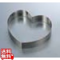 EBM 18-8 アルゴン溶接 ハート型 ケーキリング 150×H40 写真1