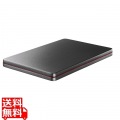 アイ・オー・データ機器 2TB ポータブルハードディスク 2TB USB3.2 Gen1(USB3.0)対応 Black×Red 「カクうす」 HDPX-UTSC2K 写真1