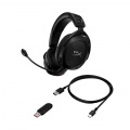 HyperX Cloud Stinger 2 Core ワイヤレスゲーミングヘッドセット PC対応 DTS Headphone:X ブラック 2年保証 テレワーク ビデオ会議 リモートワーク 676A2AA 写真10