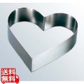 EBM 18-8 アルゴン溶接 ハート型 ケーキリング 150×H50 写真1