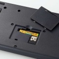 キーボード ワイヤレス マウス付 無線 USB 抗菌 薄型 フルキーボード ワイヤレスキーボード メンブレン式 ブラック 写真10
