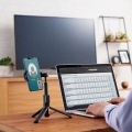 自撮り棒 三脚 2way ワイヤレスリモコン付 Bluetooth スマホ用 高さ調整可能 ブラック 写真10