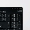 キーボード Bluetooth 静音 抗菌 ブラック 写真10