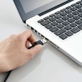 ヘッドセット ヘッドホン 有線 両耳 マイク付 折りたたみ式 オーバーヘッド USB接続 ミュート機能付 ブラック 写真10