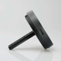ワイヤレス充電器/マグネット内蔵/7.5W/卓上タイプ/3way/ブラック 写真10