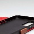 OPPO Reno7 A(OPG04)/レザーケース/手帳型/ステッチ/耐衝撃/磁石付き/ブラック 写真10