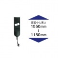 モニタースタンド キャスター 電動昇降装置付ディスプレイスタンド MH-2655【法人専用商品】| 26?55インチ 50kg 高さ調整 VESA対応 棚板 キャスター付 SDS 写真10