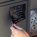 宅配ボックス付ポスト【Gioele(ジョエレ)】 (ダークグレー) 写真10
