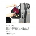 スリムスーツケース LBB-800-GY 約61L ミニテーブル USB ドリンクホルダー 静音キャスター TSA オタ活 推し活 即売会 コミケ コスプレ カメコ サバゲー ドール 写真10