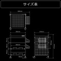 バウヒュッテ ゲーム機収納ラック BHS-380G-BK | ワゴン キャスター付き 収納 ラック スリム 写真10