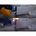 焚き火台 ソロ DOD ぷちもえファイヤー Q1-760-S | コンパクト 軽量 ツーリング 一人用 テーブル 収納ケース付き バーベキュー 写真10