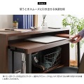 宮武製作所 ミヤタケ シンプルPCデスク Lariado(ラリアード) DT-1002 ブラウン  写真10