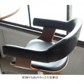 バーチェア 合成皮革 KNC-J1080 ブラック 宮武製作所 | チェア 椅子 昇降 回転 肘掛け スタイリッシュ 写真10