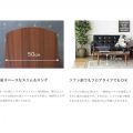 折りたたみ ローテーブル 105cm 北欧 ウォールナット 木製 長方形 完成品 折れ脚 モダン おしゃれ リビング 即納 ブラウン マーブル iw-89b 写真10