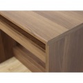 デスク コンセント付き 勉強机 在宅 テレワーク パソコンデスク 引き出し付き 幅80cm 高さ70cm フットレスト付き クロシオ 25220 写真10