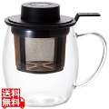 finumforADERIA 耐熱ガラス フィルター付マグ HS-221 写真1