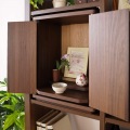 仏壇  白井産業  ミニ ミニ仏壇 モダン リビング 寝室 コンパクト 小さい おしゃれ 組立不要 すぐ使える 完成品 約幅30 奥行26 高さ39cm ブラウン こもれび 写真10