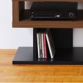 テレビ台 白井産業 ローボード テレビボード 収納 リビング 50V型対応 大型 シック シンプル 幅120cm 高さ約34cm ダークブラウン ヴォルデバ 写真10