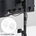液晶モニタスタンド(上下2面) 写真10