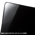 リストレスト付きマウスパッド(布素材、高さ標準、ブラック) 写真10