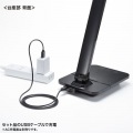 USB充電式LEDデスクライト 写真10