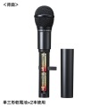 ワイヤレスマイク付き拡声器スピーカー 写真10