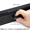 Bluetooth対応スリムサウンドバースピーカー 写真10