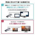 USB3.2 Gen2対応Type-Cドッキングステーション 写真10