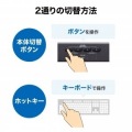 4K対応HDMIパソコン自動切替器(4:1) 写真10