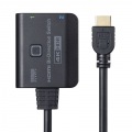 HDMI切替器 1台2役(2入力-1出力 又は 1入力-2出力 双方向切替)4K/60Hz・HDR・HDCP2.2対応 ACアダプタ不要 写真10