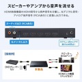 4入力1出力HDMI画面分割切替器(4K/60Hz対応) 写真10