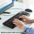日本語109キーボード 抗菌防水防塵タイプ 写真10