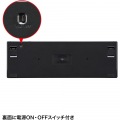 Bluetoothスリムキーボード 写真10