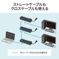 ギガビット対応 タップ型スイッチングハブ(8ポート・マグネット付き) 写真10