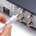 アンテナケーブル ごく細 S2.5C-FB 片側L字 10m 写真10