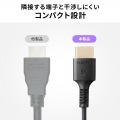 UltraHighSpeed認証品スリムケーブル(0.5m) 写真10