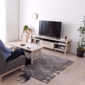 LAFIKA(ラフィカ)テレビボード(150cm幅) テレビボード ローボード テレビ台 おしゃれ 北歐 幅150cm オークナチュラル LF45-150L-IV 写真10
