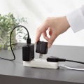 AC充電器/USB充電器/USB Power Delivery準拠/30W/USB-C1ポート/USB-A1ポート/スイングプラグ/ブラック 写真11