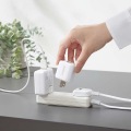 AC充電器/USB充電器/USB Power Delivery準拠/30W/USB-C1ポート/USB-A1ポート/スイングプラグ/ホワイト 写真11
