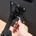 モニターアーム ショート シングル ( 1画面 ) 【 モニター 13?32インチ対応 耐荷重8kg 対応 】 ブラック 写真11