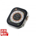 Apple Watch 49mm用フルカバーケース プレミアムゴリラガラス セラミックコート