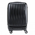 スーツケース キャリーケース 消音 静か FREQUENTER クラムA ストッパー付 TSA フロントオープン 53cm ブラック 44L 2?4泊 出張用 旅行 写真11